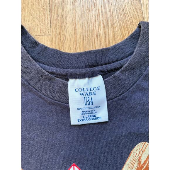 Vintage 80s Louisville Slugger T-Shirt Size XL Baseball Single Stitch College - Picture 4 of 6